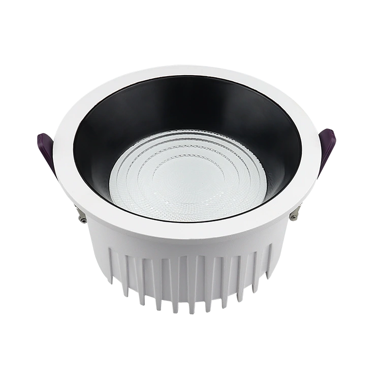 Deep Anti-Glemente Downlights con componenti del marchio